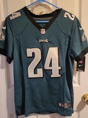 Philadelphia Eagles Jersey #24 Nnamdi Asomugha Size Small, NWT